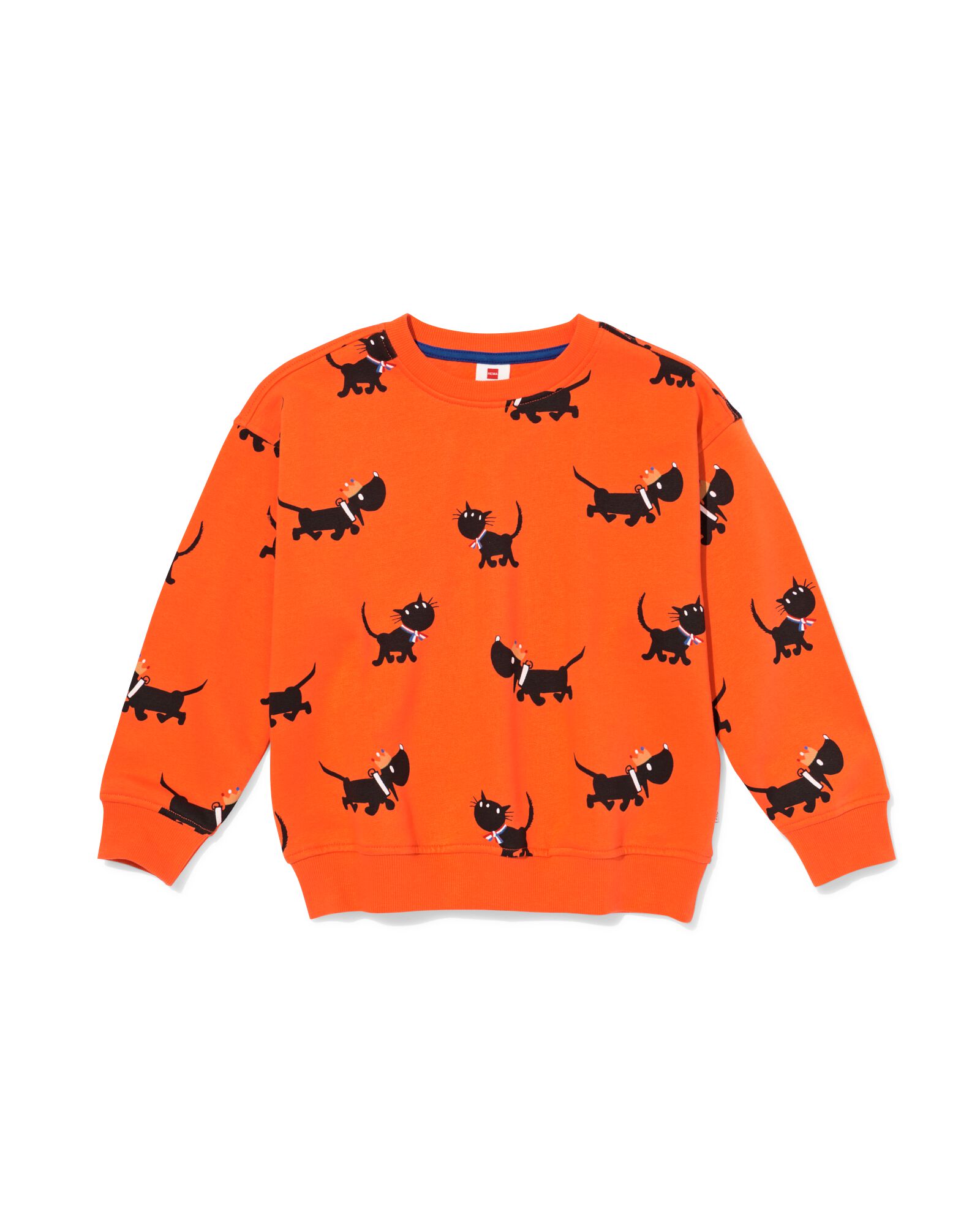 pull enfant Takkie et Siepie CM orange orange - 30714202ORANGE - HEMA