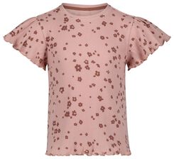 Kinder-T-Shirt, Waffelstruktur rosa rosa - 1000027626 - HEMA