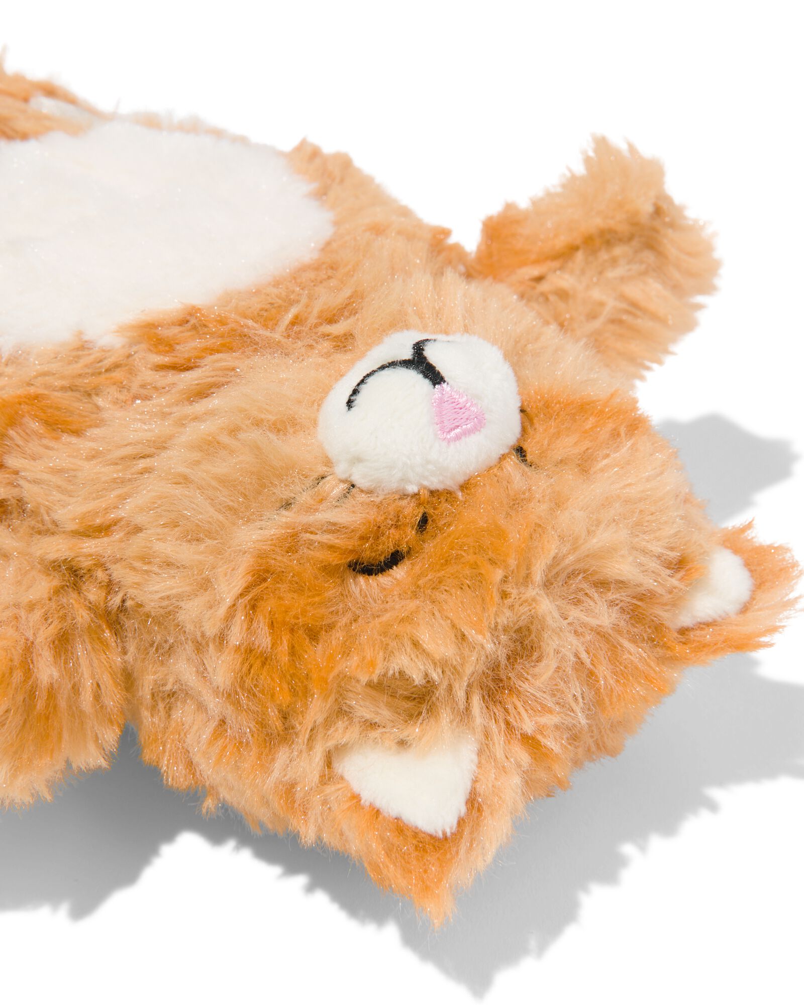 omkeerbare knuffel 16cm kat-leeuw - 61100517 - HEMA