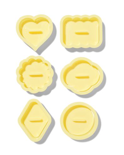 uitsteekvormen figuurtjes - 6 stuks - 80800630 - HEMA