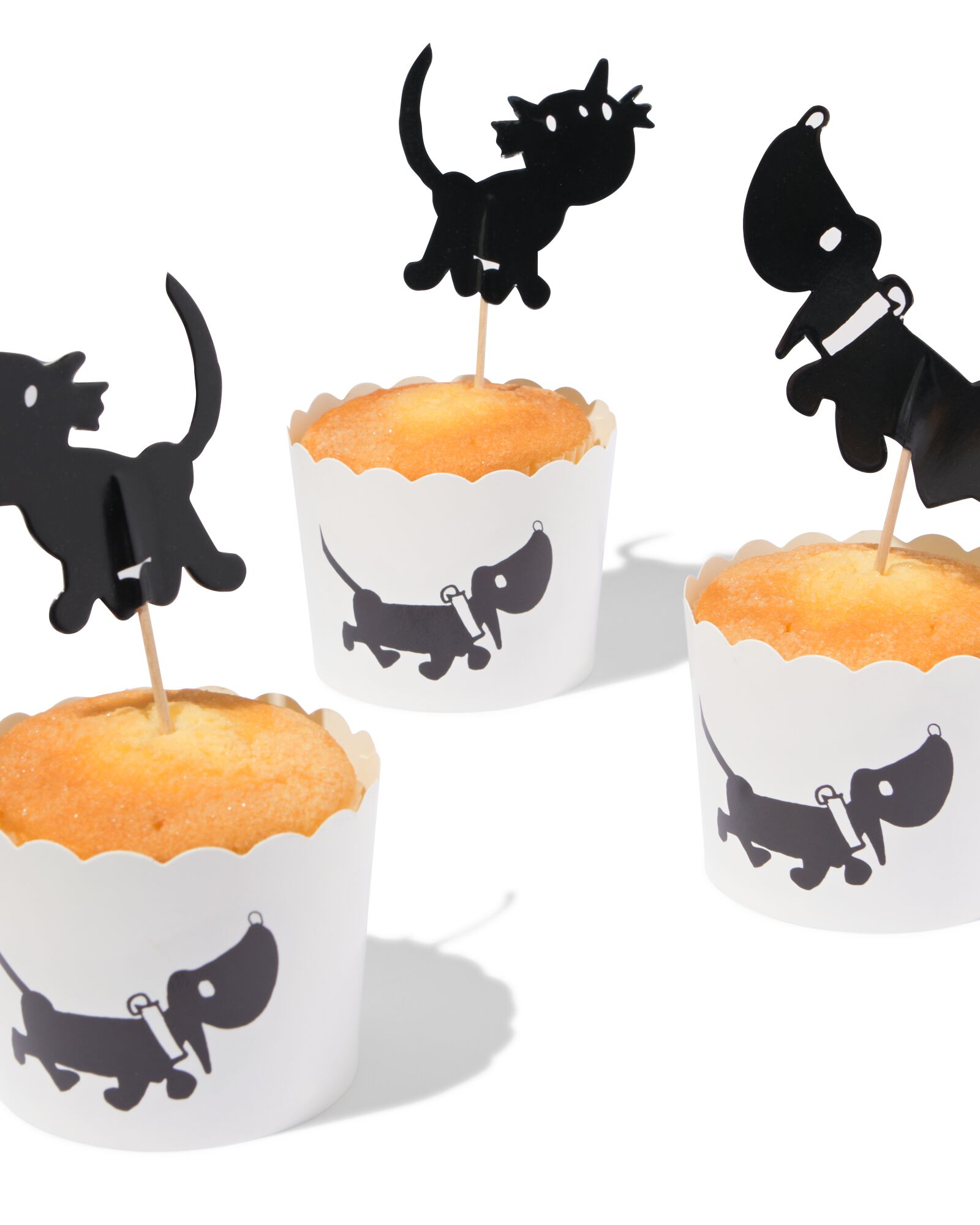 muffinvormen papier - 12 stuks - 80800625 - HEMA