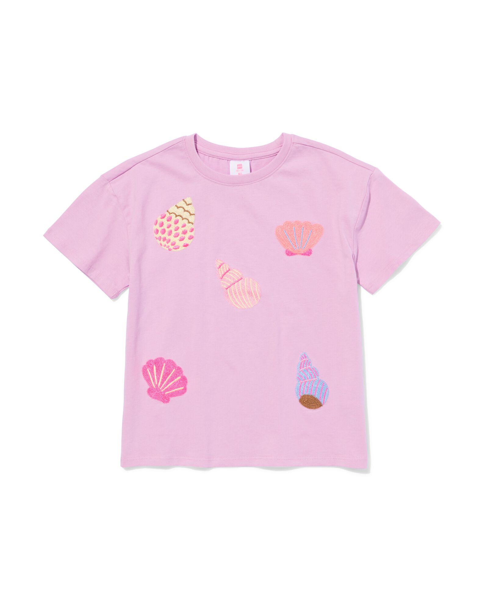 t-shirt enfant crochet&eacute; violet violet - 30828006PURPLE - HEMA
