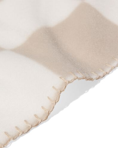 plaid 130 x 150 cm polaire damier - 7300001 - HEMA