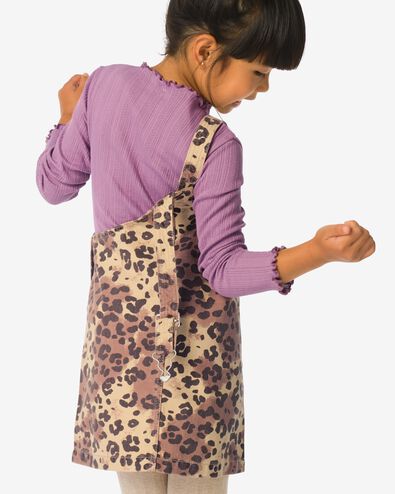 kinder T-shirt fijngebreid  paars paars - 30841252PURPLE - HEMA