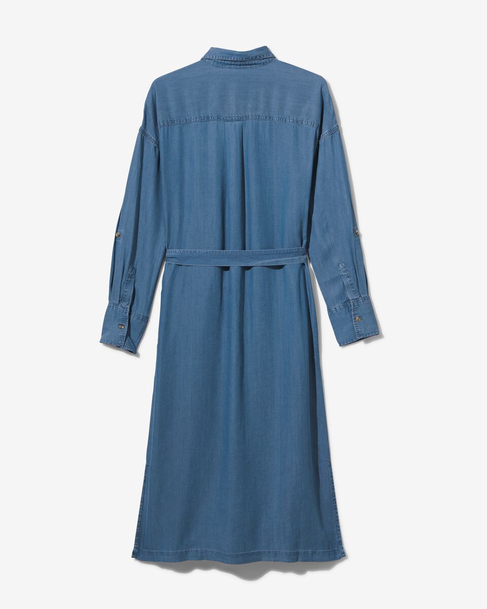 robe femme Lacey longue bleu moyen M - 36249237 - HEMA