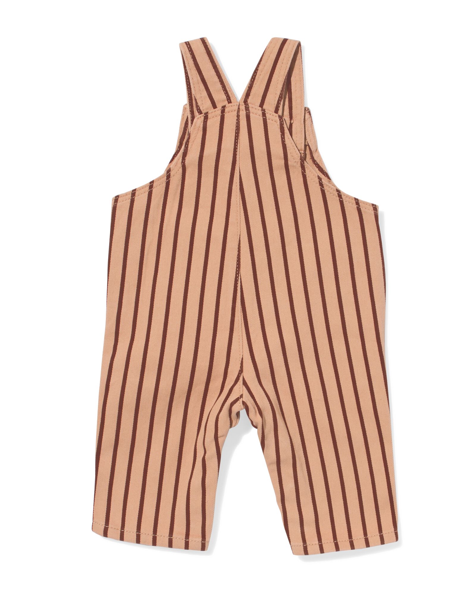 Baby-Latzhose mit Streifen braun braun - 33172770BROWN - HEMA