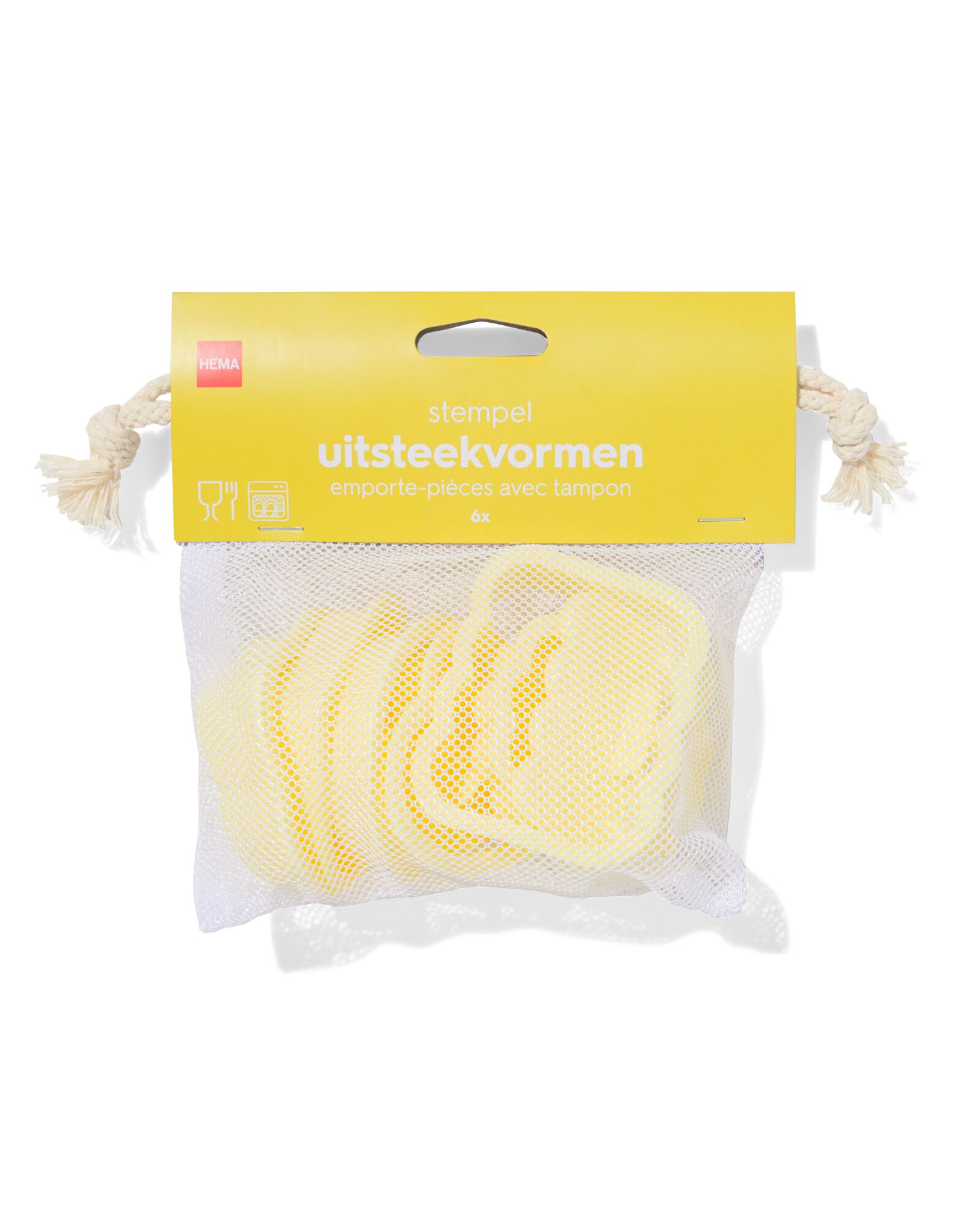 Ausstechformen Figuren – 6 Stück - 80800630 - HEMA