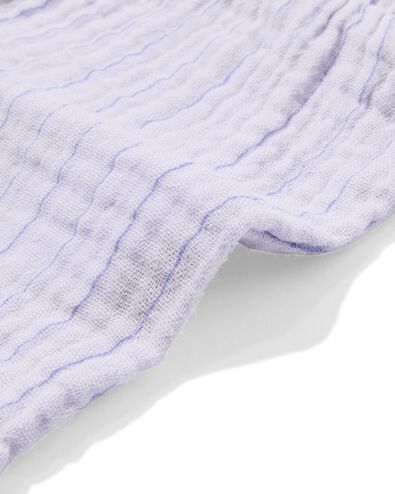 short nouveau-n&eacute; mousseline rayures violet violet - 33420820PURPLE - HEMA