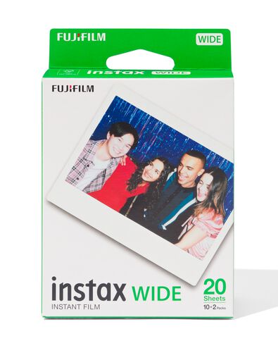 Papier photo instax&trade; WIDE (2x10/paquet) - 60300544 - HEMA