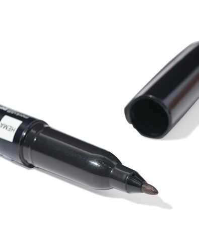 permanent marker zwart - 14400601 - HEMA