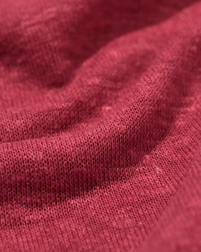 t-shirt femme Evie rouge rouge - 36209350RED - HEMA
