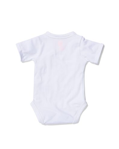 2-pak baby rompers biologisch katoen - 33374223 - HEMA