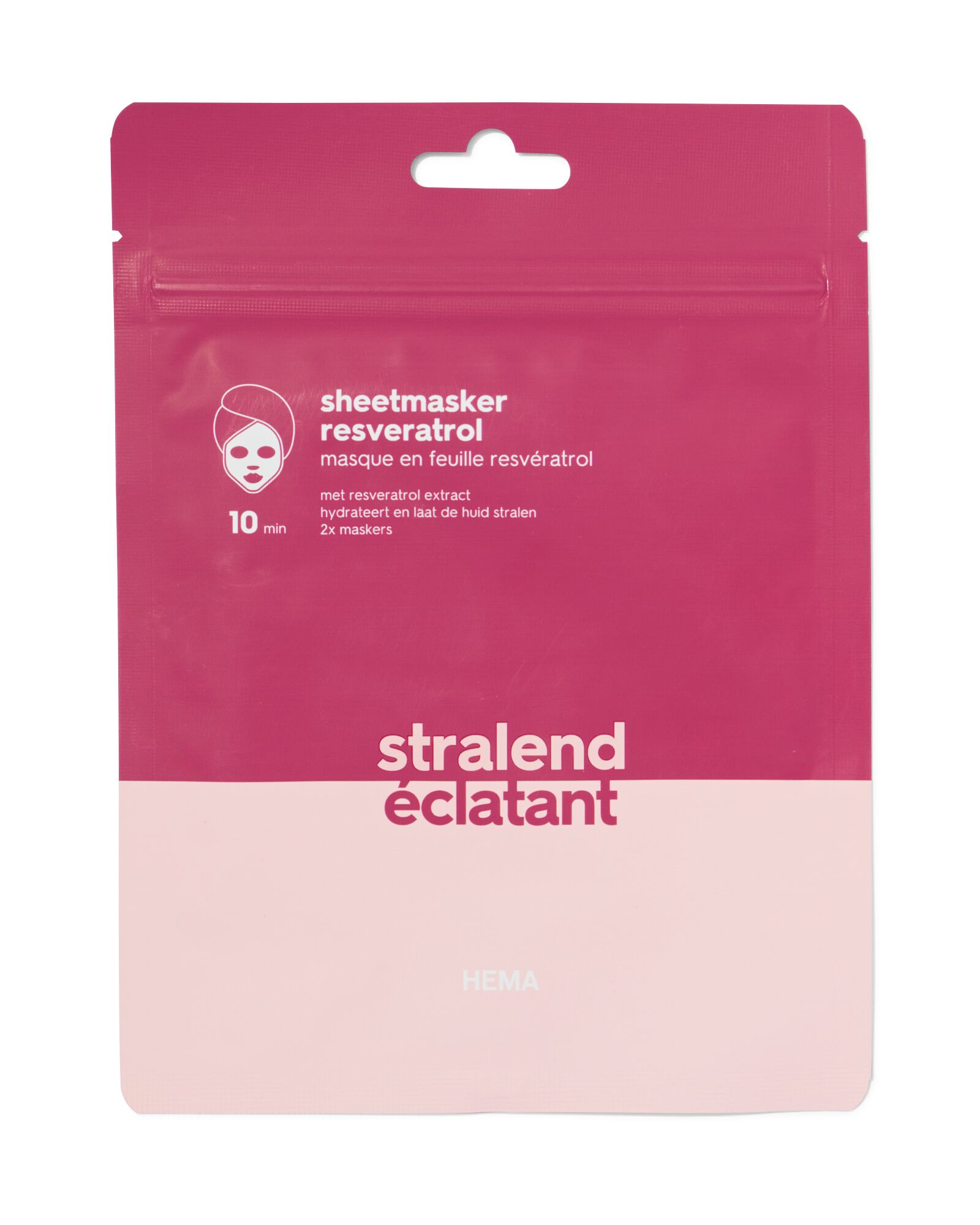 gezichtsmasker set stralend - 17860163 - HEMA