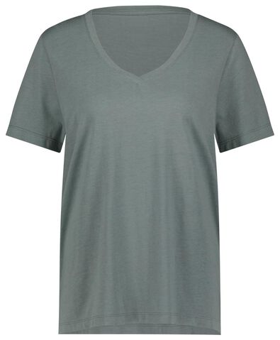 t-shirt femme Danila bleu - 1000027525 - HEMA