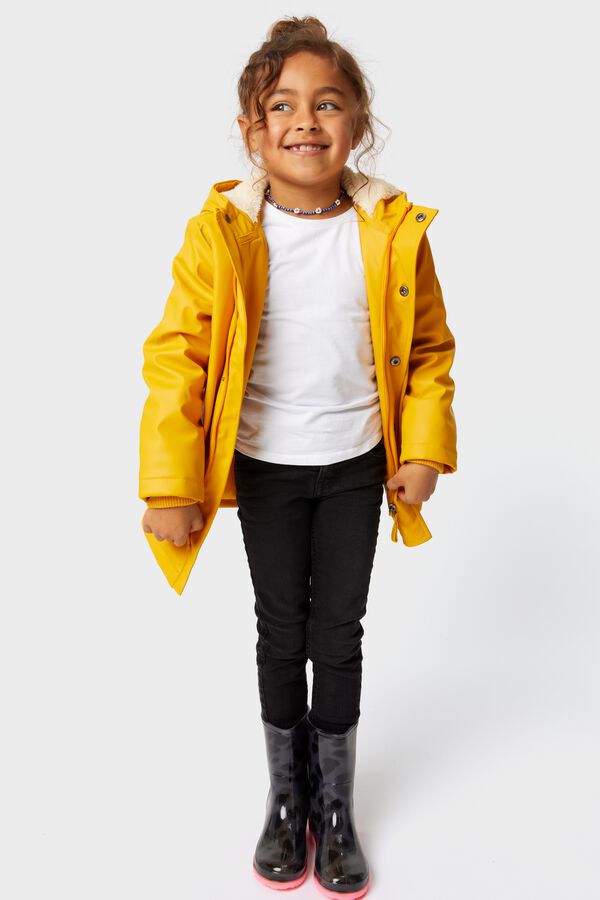 bottes de pluie enfant caoutchouc jaune - HEMA
