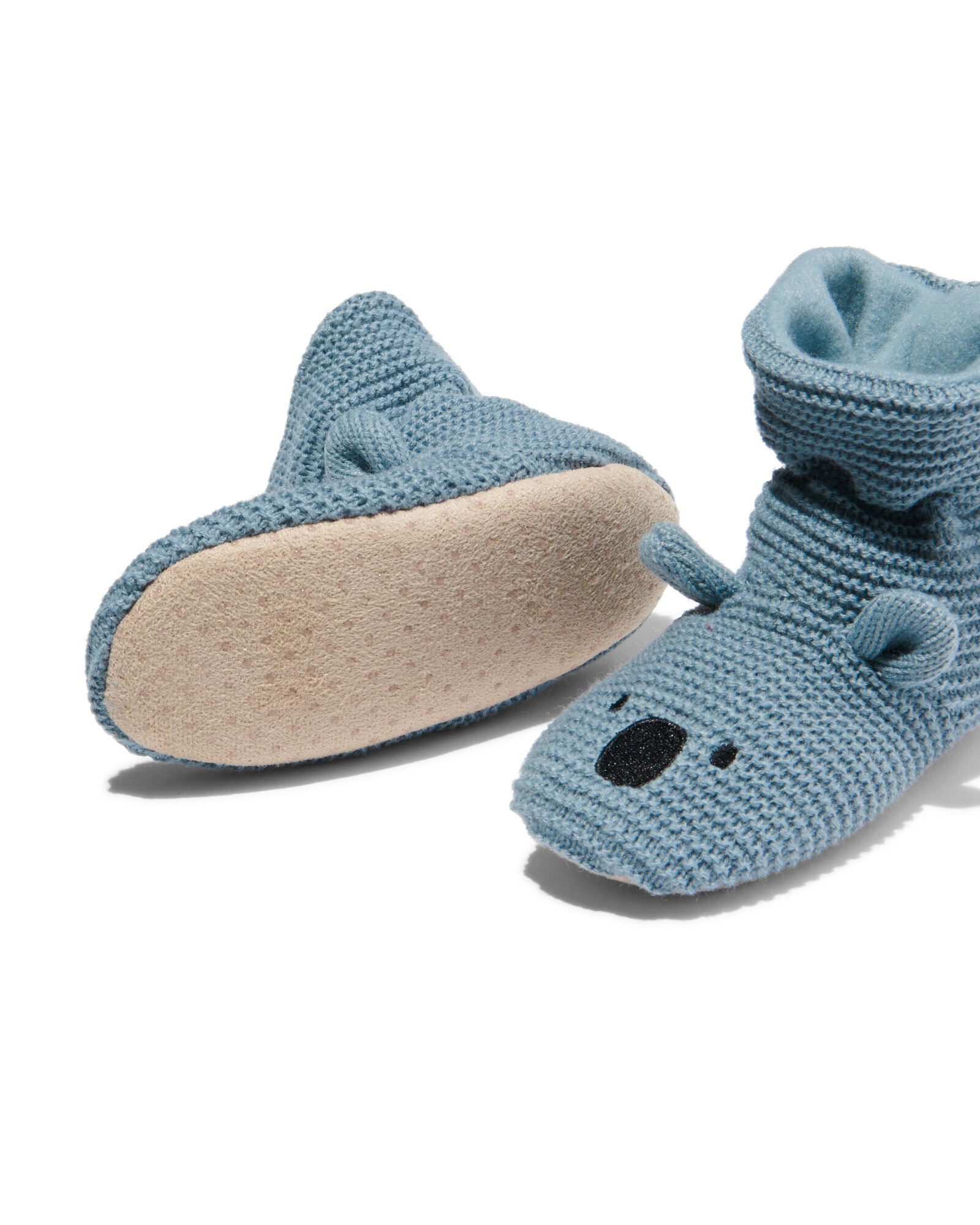 chaussons bébé en maille koala bleu bleu - 33236650BLUE - HEMA