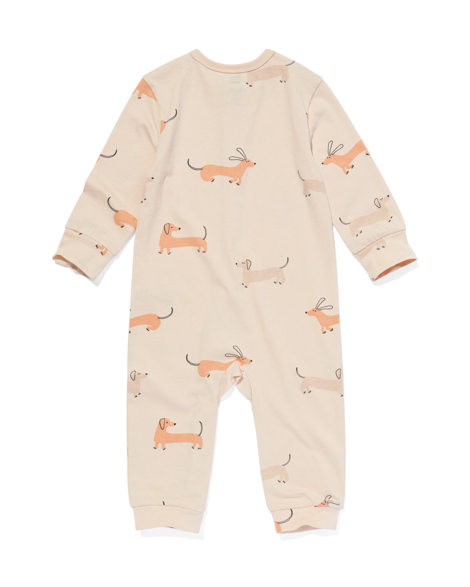 combinaison pyjama b&eacute;b&eacute; teckels beige - 33313830BEIGE - HEMA
