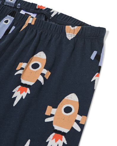 Kinderpyjama Rakete  dunkelblau dunkelblau - 23000850DARKBLUE - HEMA