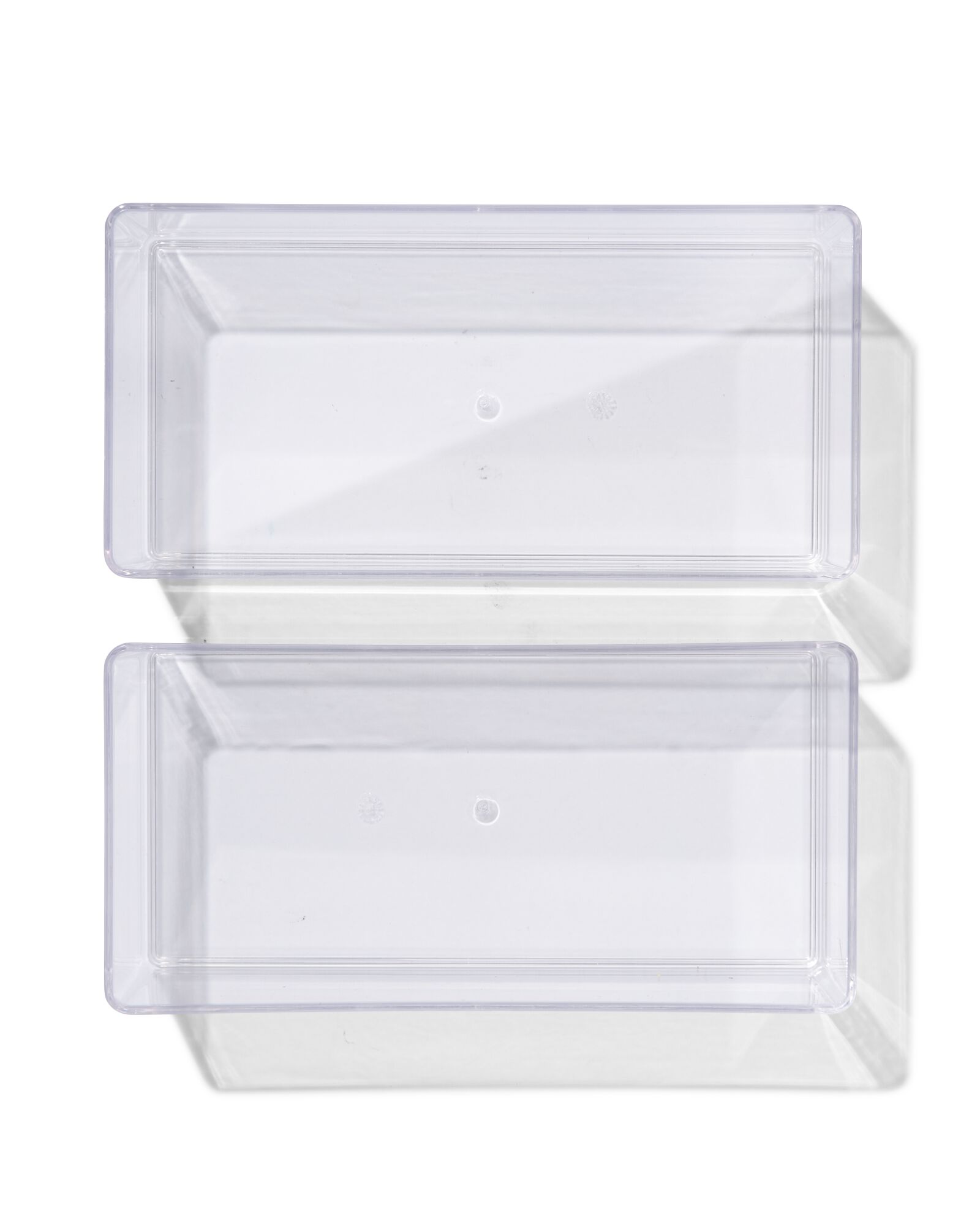 bakje transparant S - 2 stuks - 39822140 - HEMA