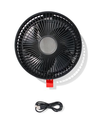 Klappbarer Tischventilator, kabellos, &Oslash; 21 cm - 80200024 - HEMA