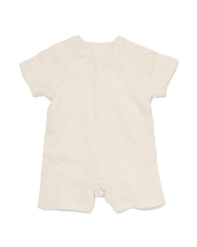 combinaison nouveau-n&eacute; mousseline &eacute;cru &eacute;cru - 33451520ECRU - HEMA