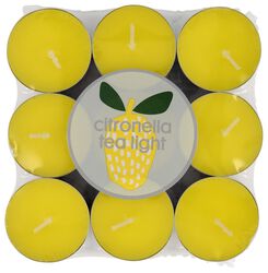 18 bougies d’ambiance parfumées citronnelle - 13503239 - HEMA