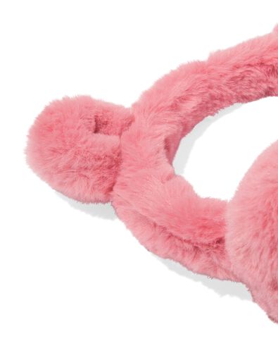 cache-oreilles enfant fausse fourrure rose - 16700259 - HEMA