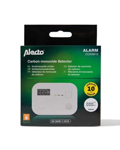 Alecto CO koolmonoxide melder COA3910 - 81030013 - HEMA