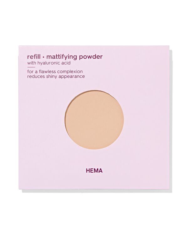 recharge poudre matifiante 18 soft sand - 11290416 - HEMA