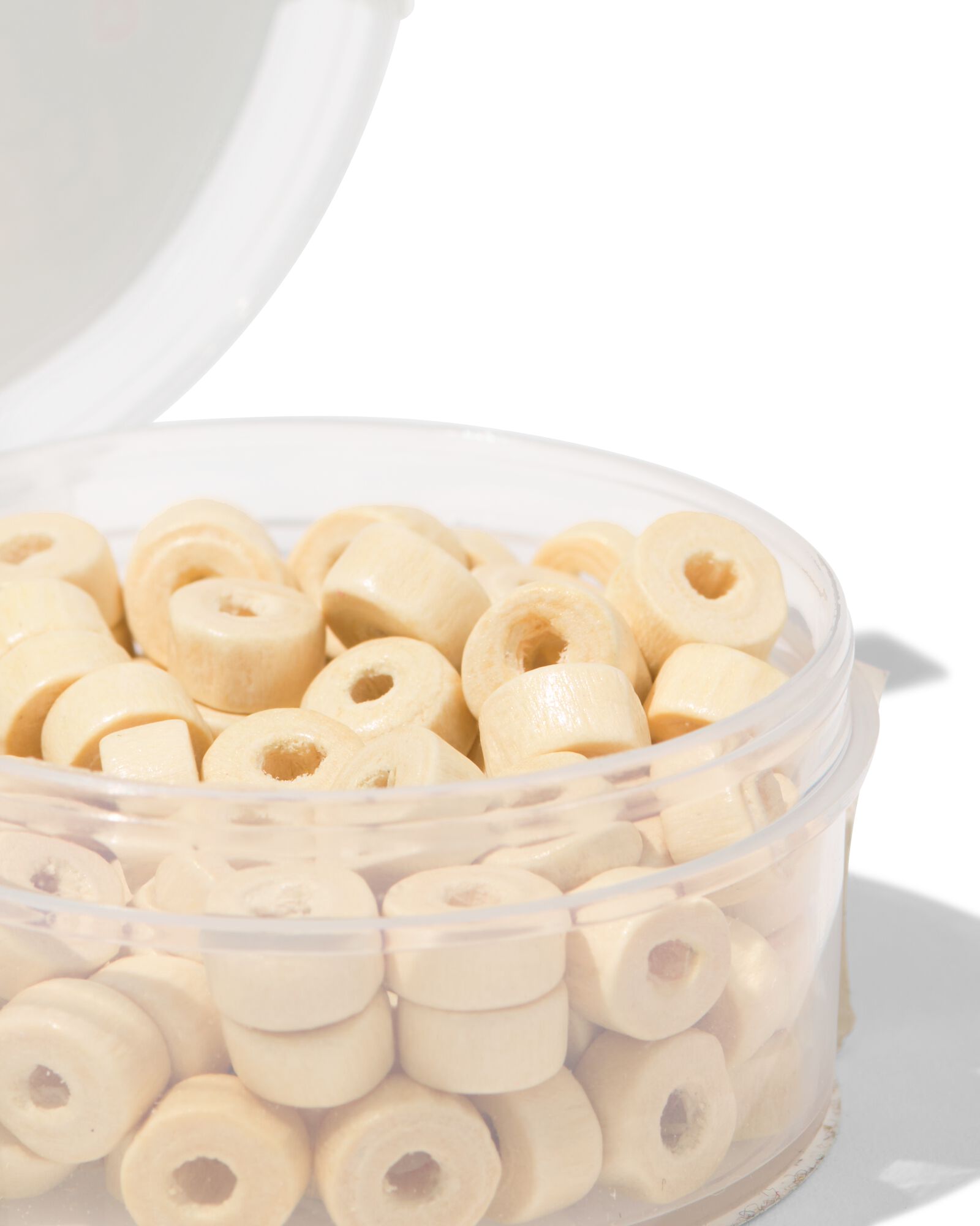 Perlenmix Holz flach - 15900391 - HEMA