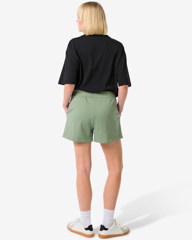 Damen-Sweatshorts hellgr&uuml;n - 36020337LIGHTGREEN - HEMA