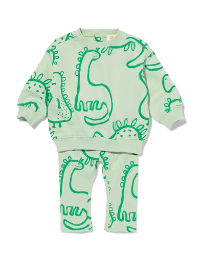 v&ecirc;tements b&eacute;b&eacute; ensemble sweat dinosaure vert - 33127270GREEN - HEMA