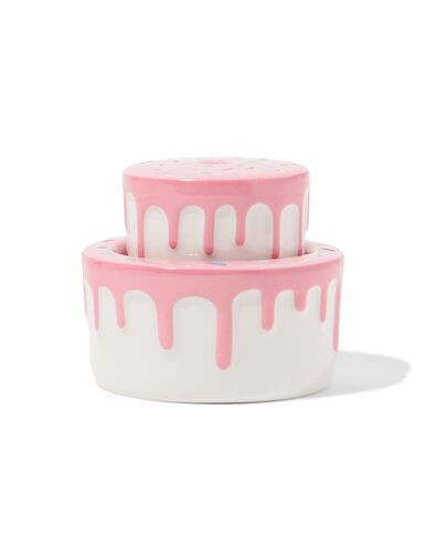 Kerzenhalter aus Keramik, Torte, 2-teilig - 14250319 - HEMA