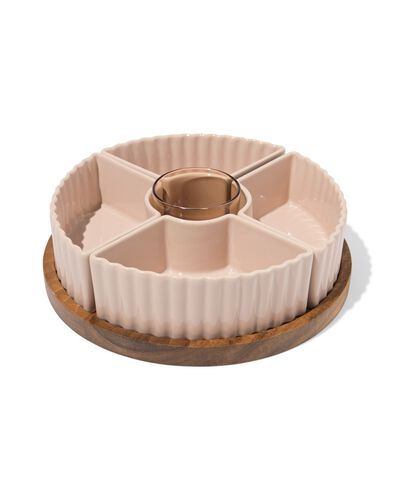 plateau &agrave; tapas 21x21x7,5cm - 41822210 - HEMA