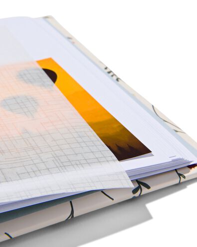 Fotoalbum, 18 x 24 cm, Papier, Blumen - 14650224 - HEMA