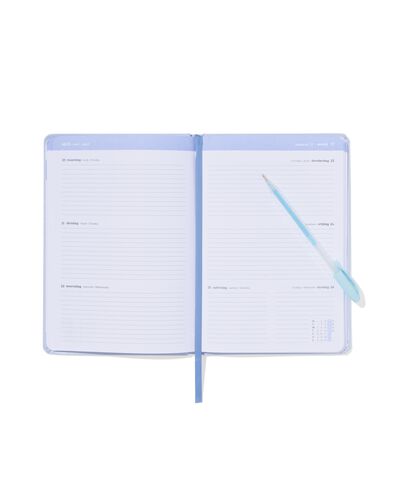 agenda 2026 A5 PU bleu - 14500607 - HEMA
