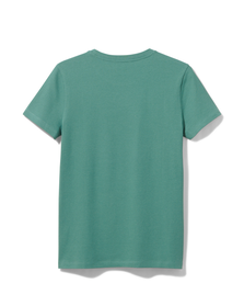 t-shirt homme avec relief vert vert - 1000030635 - HEMA