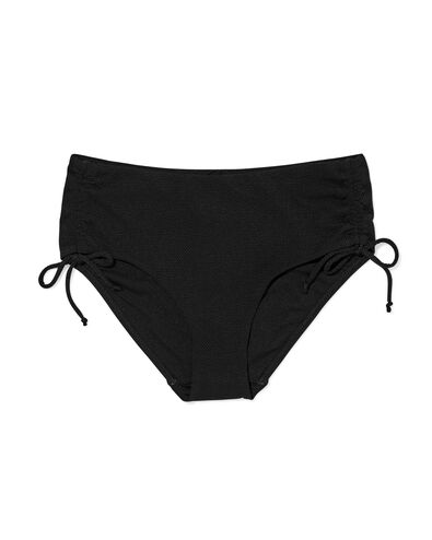 damesbikinibroekje verstelbare strik zwart zwart - 22351360BLACK - HEMA