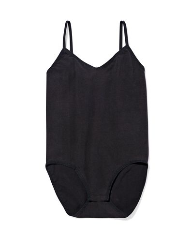 body femme correction l&eacute;g&egrave;re coton noir noir - 21510234BLACK - HEMA