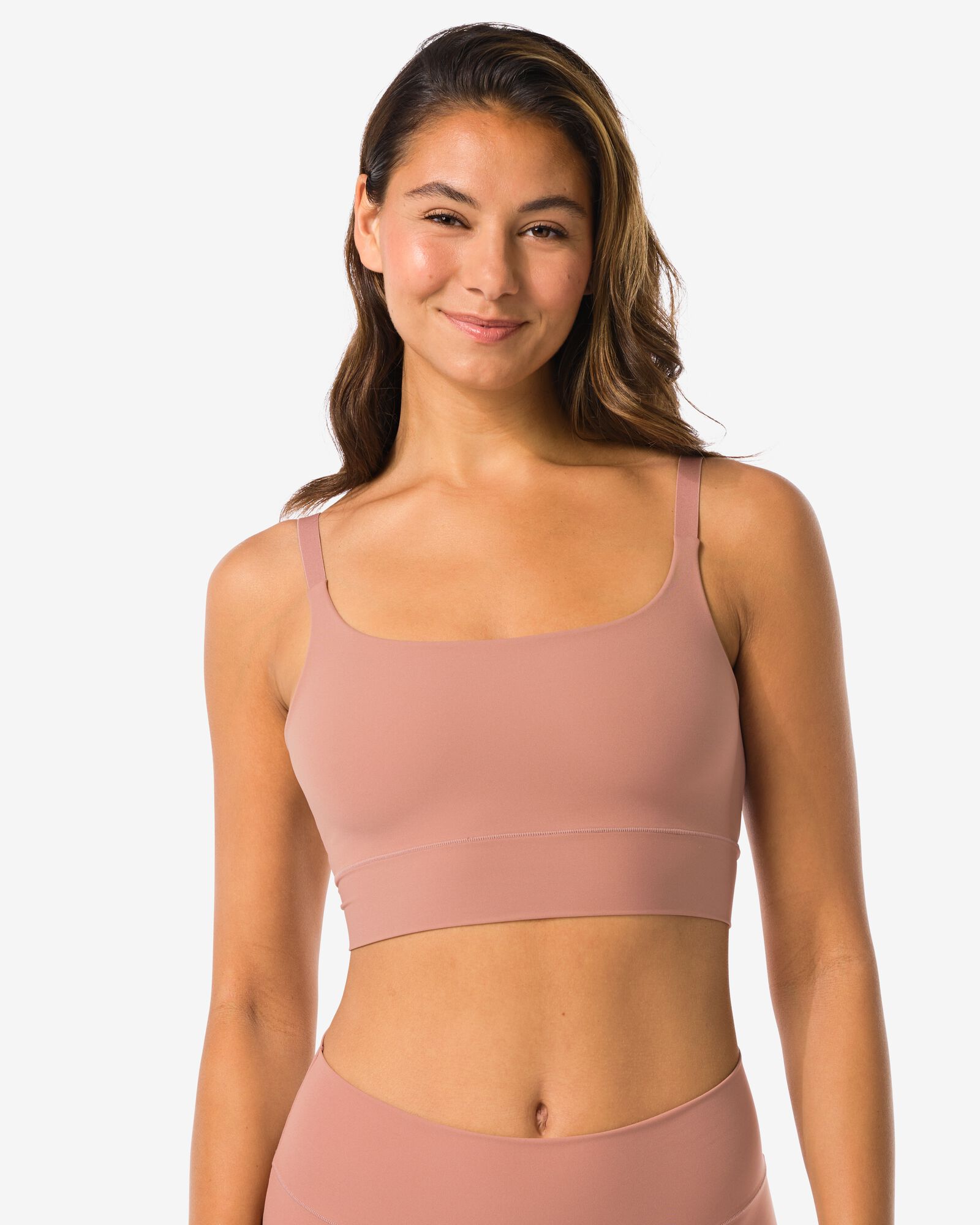 haut non pr&eacute;form&eacute; sans armatures - ultimate comfort marron clair marron clair - 21801180LIGHTBROWN - HEMA