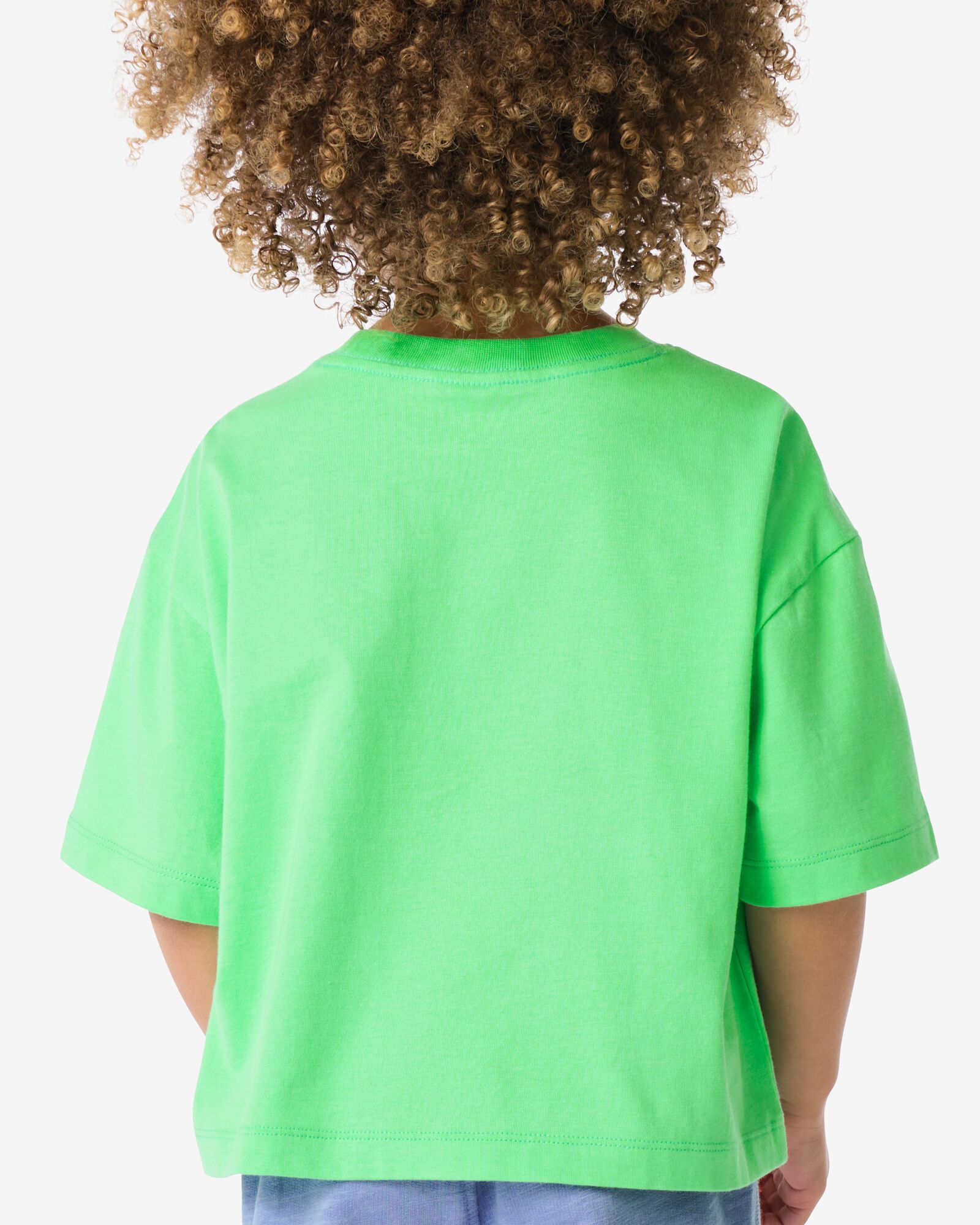 kinder T-shirt bloemen groen - 30856823GREEN - HEMA