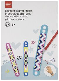 3 Diamant-Armbänder basteln - 15920198 - HEMA