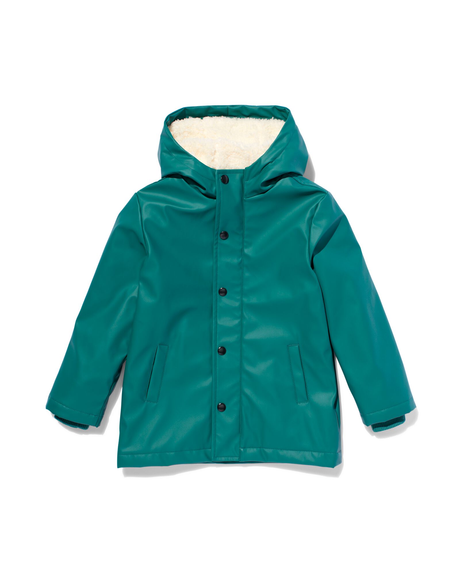 Kinderjacke mit Kapuze gr&uuml;n gr&uuml;n - 30784806GREEN - HEMA