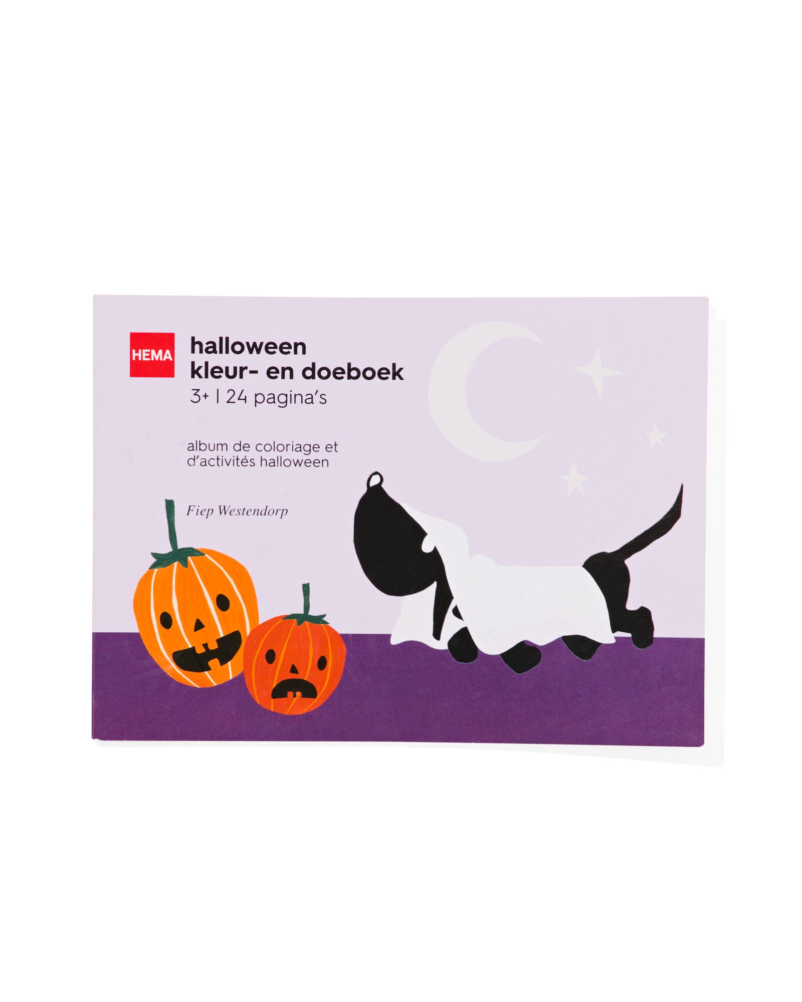 cahier de coloriage et d’activités pour Halloween 12x16.5 Takkie - 25200831 - HEMA
