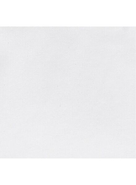 2 t-shirts pour enfant - coton bio blanc blanc - 1000019381 - HEMA
