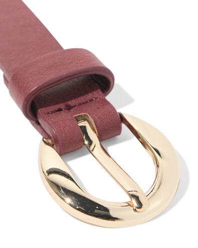 Dameng&uuml;rtel Dunkelrot dunkelrot dunkelrot - 16360080DARKRED - HEMA