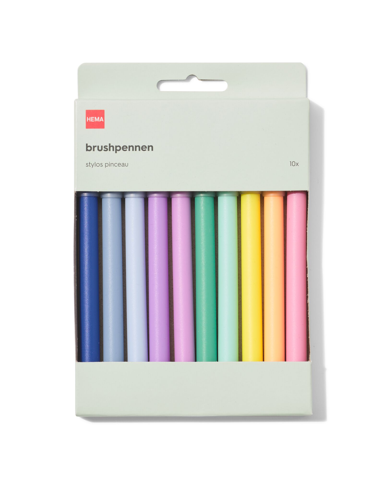 brushpennen - 10 stuks - 14470064 - HEMA