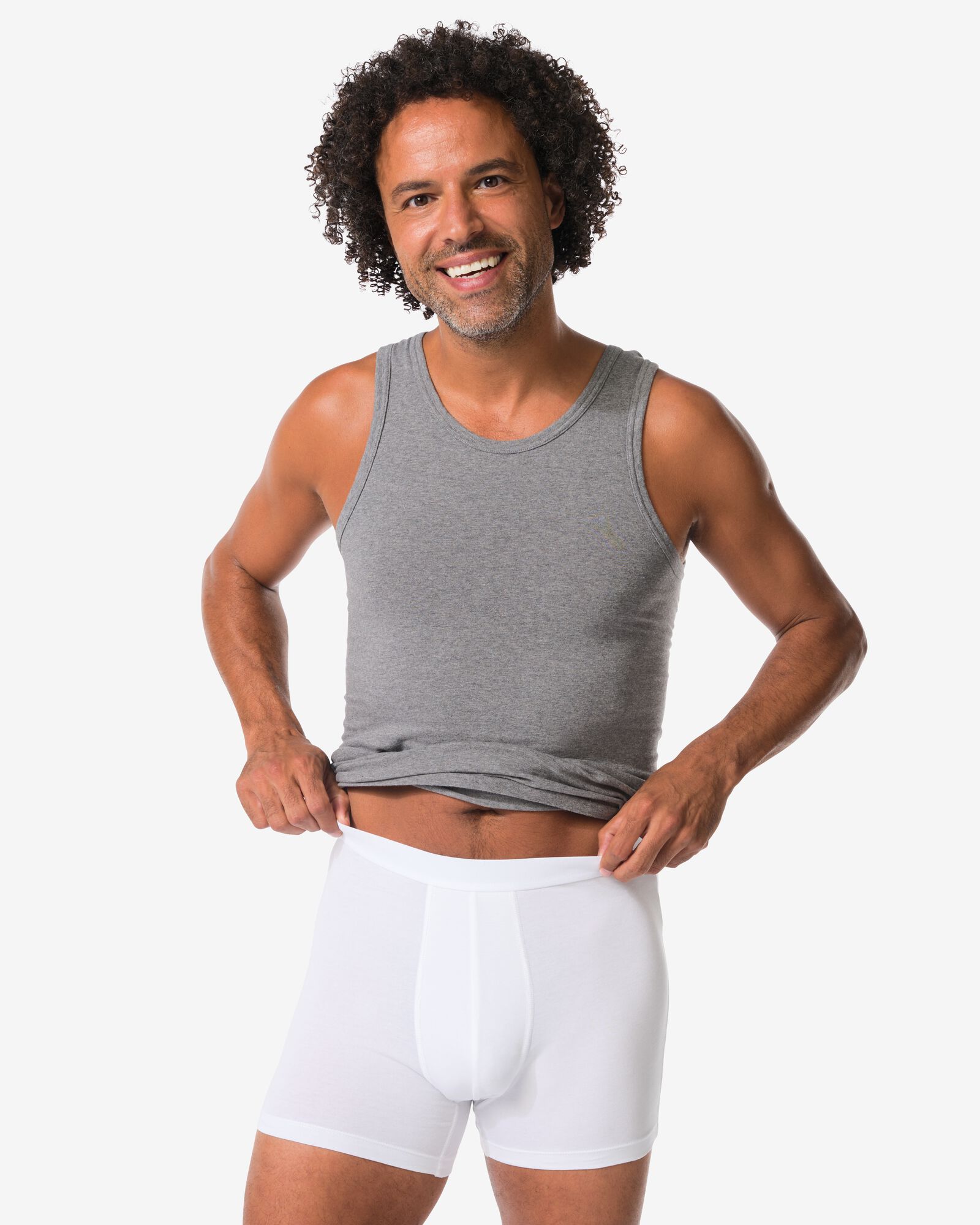 herenboxers - 3 stuks wit wit - 19145060WHITE - HEMA