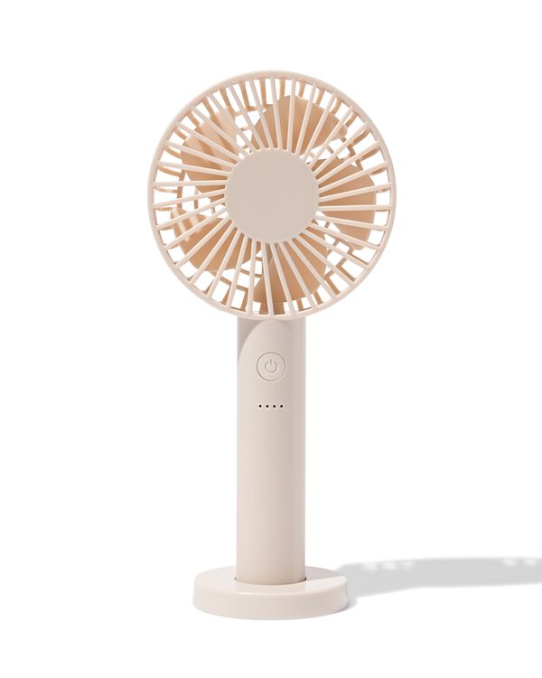 handventilator ⌀11.5x23.5cm beige - 80200038 - HEMA