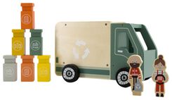 camion de recyclage en bois 13x24x15 - 15130132 - HEMA